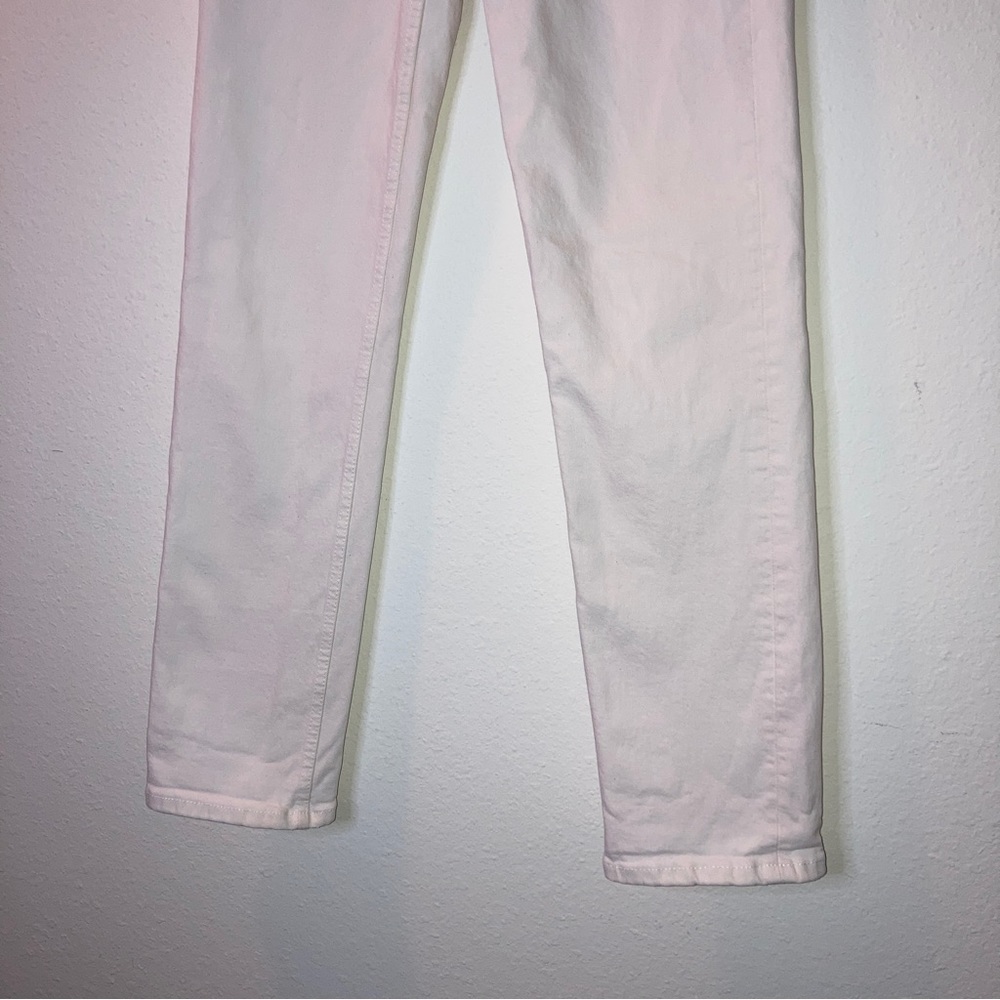 RE/DONE Originals 70's Straight leg denim jeans in Vintage White size 24 EUC - Picture 6 of 15